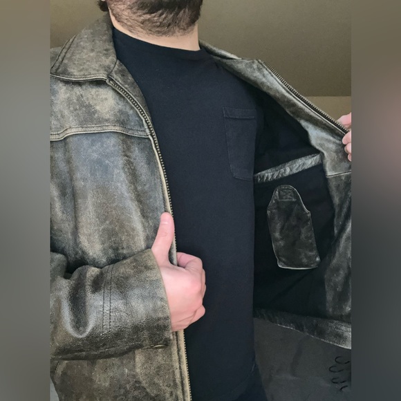 Timberland Leather Jacket - Picture 4 of 12